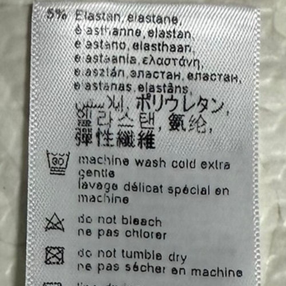 Wolford Fading Shine Sleeveless Shirt Tube Top Stretch Silver Size Small NWT - Picture 8 of 11